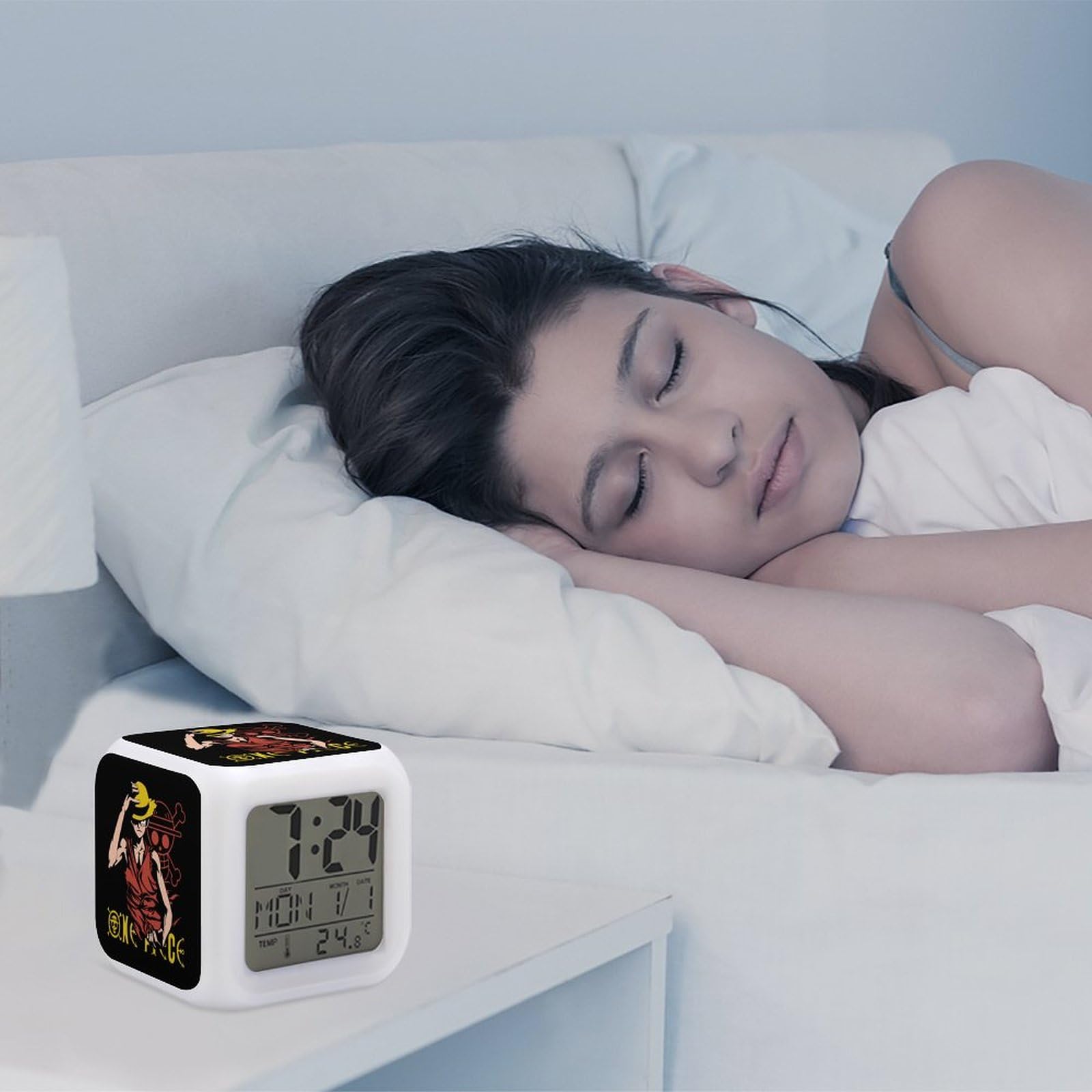 ルヒー目覚まし時計 Amazon.co.jp: TEKNOFUN ワンピース ルフィ ルフィ ルミナス