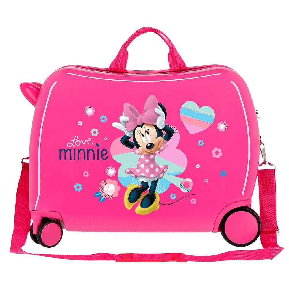 Disney Valigia per bambini 2 ruote multidirezionali Minnie Love