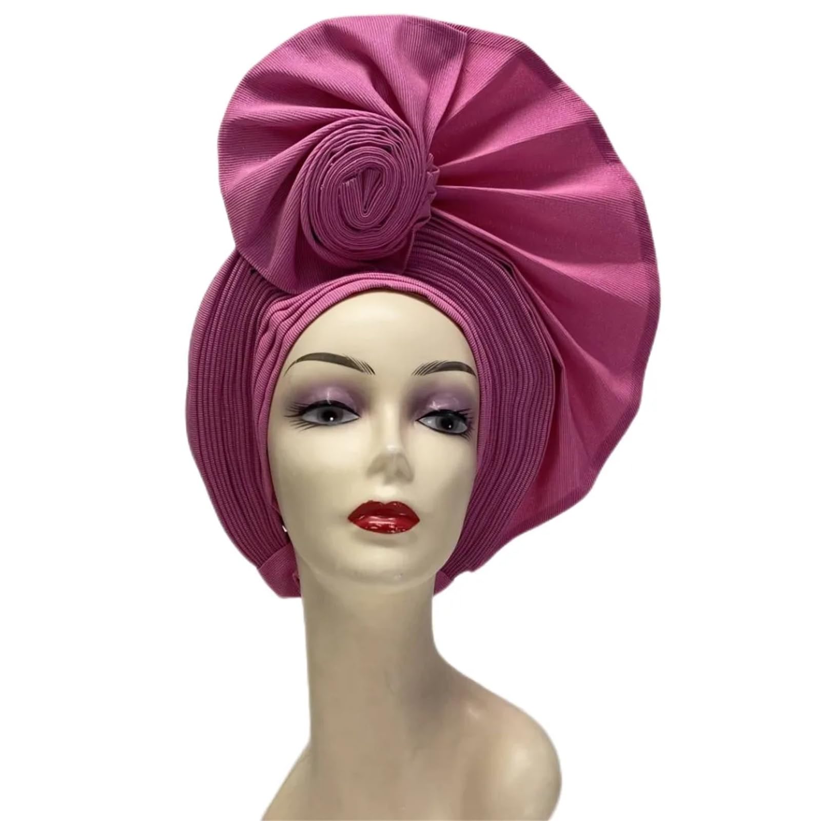 Turbante africano para fiesta de boda, turbante africano nigeriano, turbante para mujer