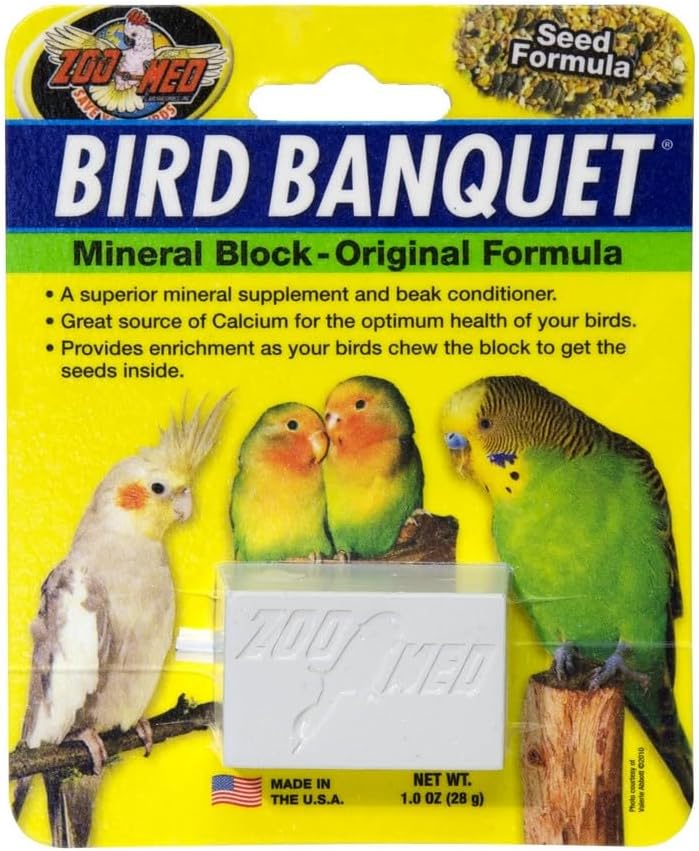 Zoo Med Bird Banquet Mineral Block - Small 100 Ct