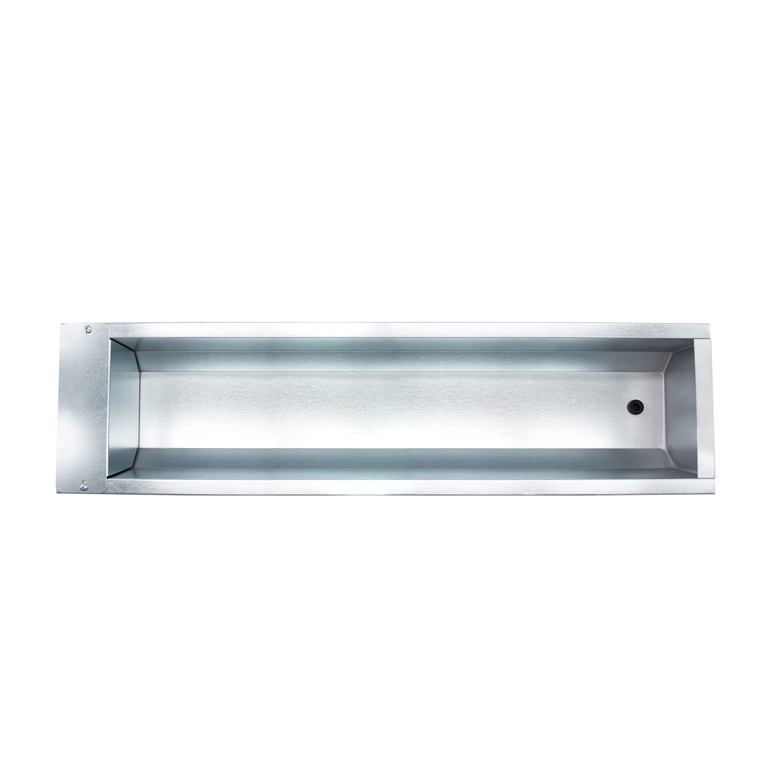 Abreuvoir Automatique pour Animaux – Abreuvoir Mural de 1 mètre - Se raccorde à Une Prise d'eau pour Maintenir Un Niveau d'eau Constant - Comprend Une bouée de Haute précision et des Supports muraux