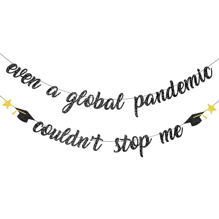 Buy Graduation Banner 2022 Even A Global Pandemic Couldn’t Stop Me