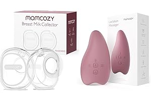Momcozy Warming Breast Massager with Milk Collector