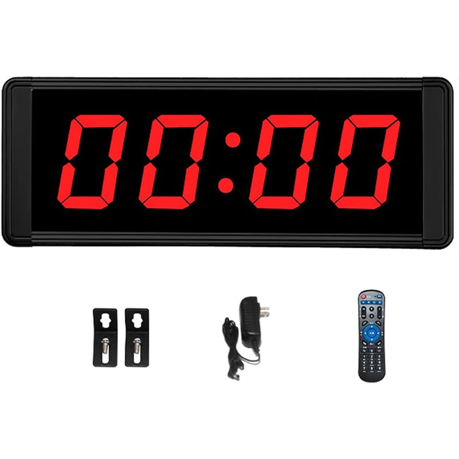COYEUX Contatore Digitale A LED Bifacciale da 1,5 Pollici, Cronometro da Gara con Telecomando, Allarmi, Conto alla Rovescia, Cronometraggio per Ciclismo per Corsa E Palestra.