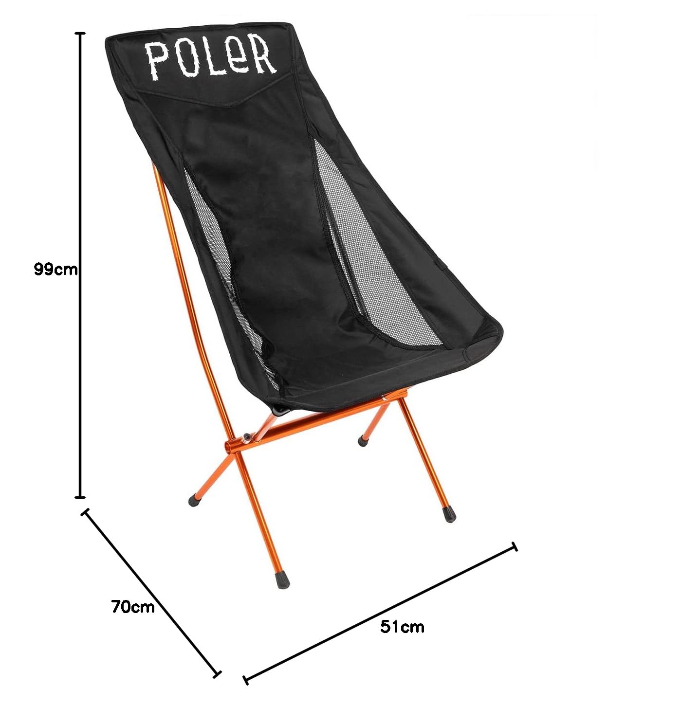 新品POLER STOWAWAY CHAIRS チェア　ブラック Amazon.co.jp: POLeR(ポーラー) キャンプ チェア STOWAWAY CHAIR 2021