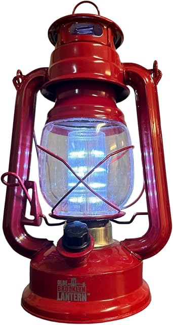 As Seen On TV Olde Brooklyn Lantern - Red - Two Pack
