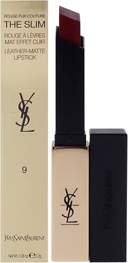 Yves Saint Laurent Rouge Pur Couture The Slim Leather Matte Lipstick - # 9 Red Enigma 2.2g/0.08oz