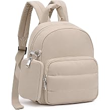 Mini Backpack for Women, Anti Theft Small Daypack Travel Khaki