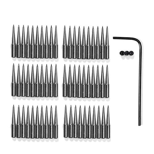 Miniatura 6 de WUTA Perforadora de cuero circular extraíble con cordones, punzón de agujero redondo, kit de herramientas manuales de trabajo profesional, kit de
