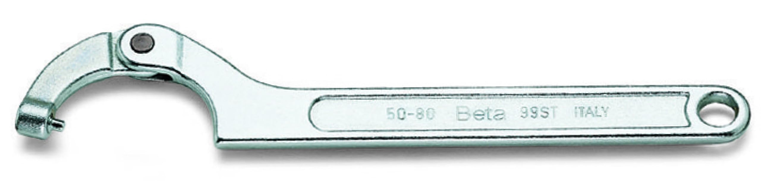 Beta Silber 990350 Model 99 St50-80 Hook Spanner With Round Nose For Ring Nut, 50-80 Mm Size