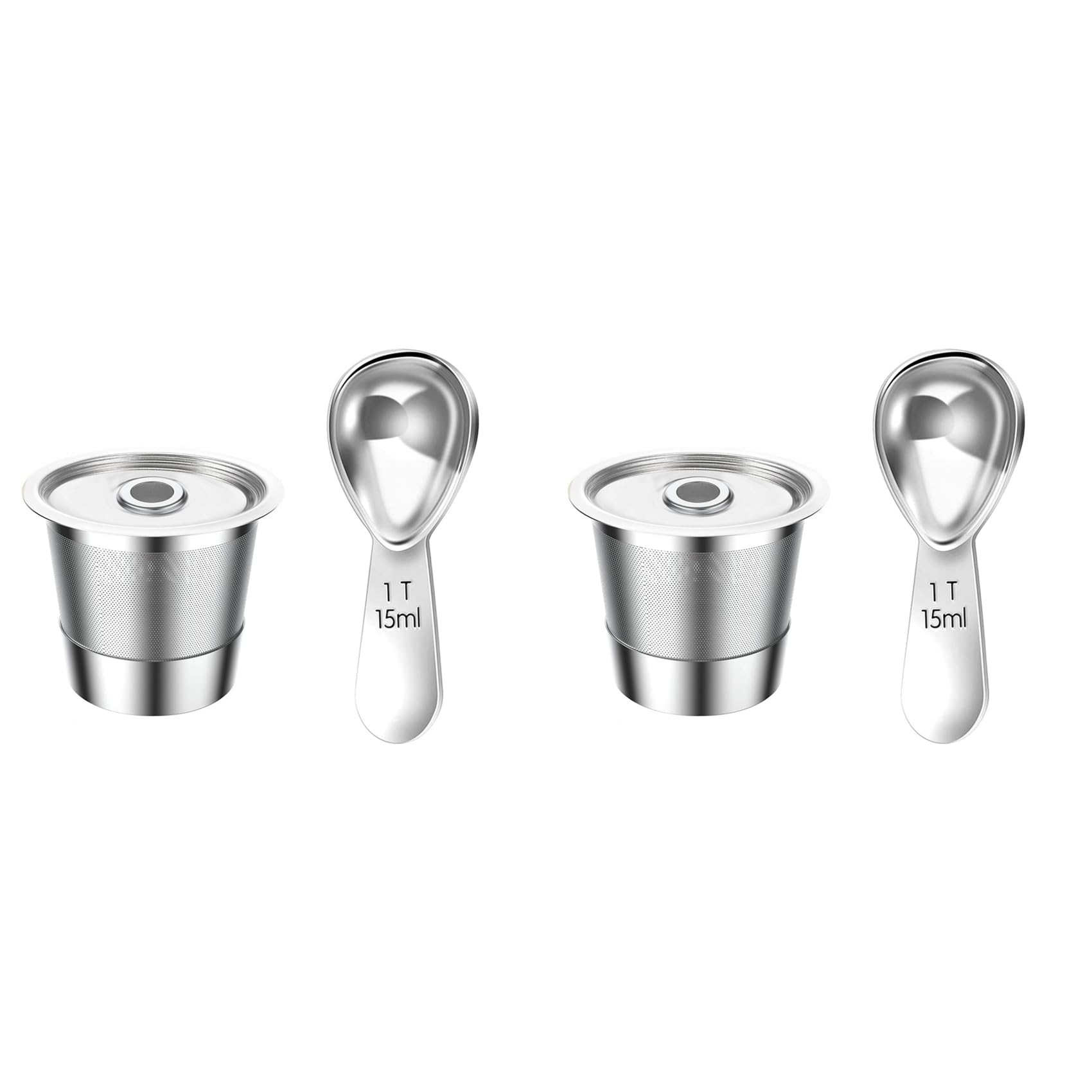 Hndhbfgrt 2X Reusable K-Cups for Coffee Maker CFP101 & PB051/PB041, Coffee Filter Pods,Coffee Filter Pods Accessories