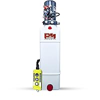 Vista 10 de Bomba hidráulica KTI de 12 Vcc de efecto único de 4 cuartos para remolque de descarga - Unidad de potencia hidráulica - Bomba de remolque