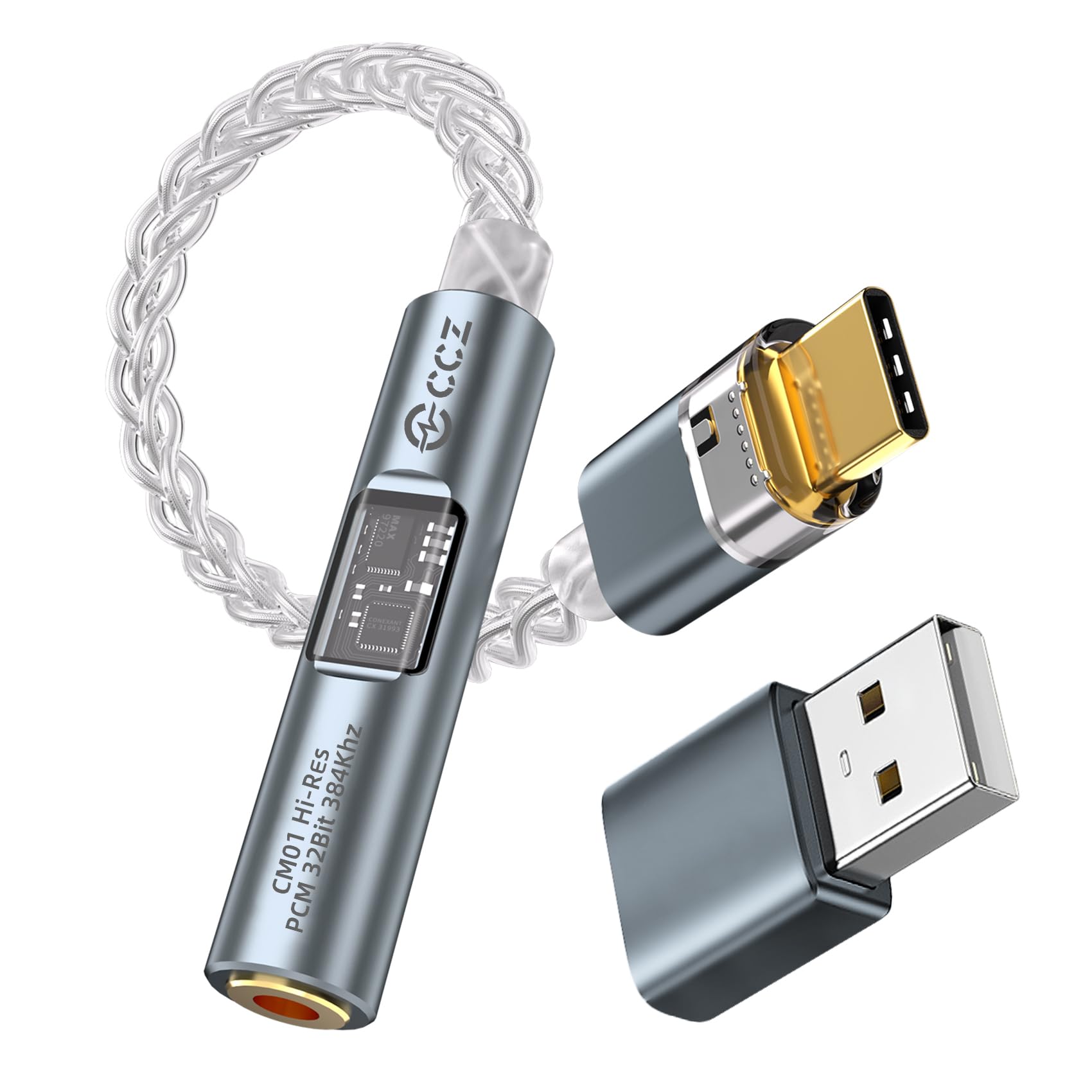 Amazon.com: USB C to 3.5mm Audio Headphone Adapter with CX31993
