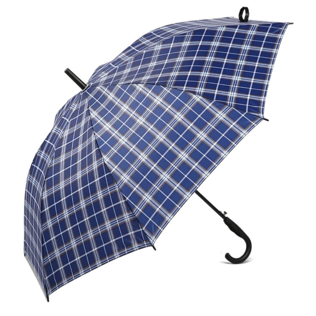 Parasol Damski Duży Kij Parasol Parasol Golfowy Podróż Biznesowy Wodoodporny Parasol Na Deszcz Do Użytku Na Zewnątrz Parasol Kieszonkowy (Blue : C)