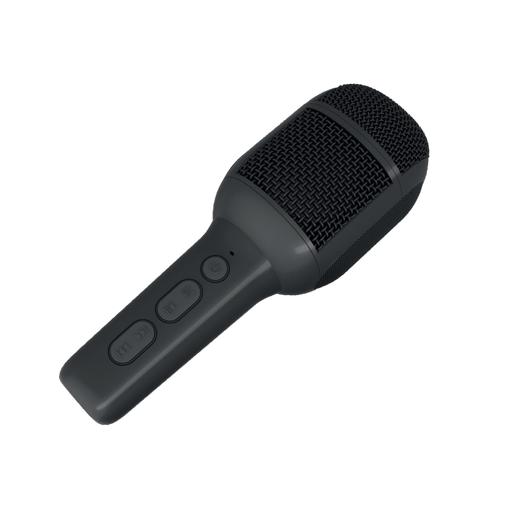 Celly, Kabelloses Mikrofon mit integriertem Lautsprecher, Bluetooth-Mikrofon mit einer Verbindung bis zu 10 Meter, Ausgang 5 W für einen klaren und kraftvollen Klang, mit USB-C-Anschluss, TF-Karte und