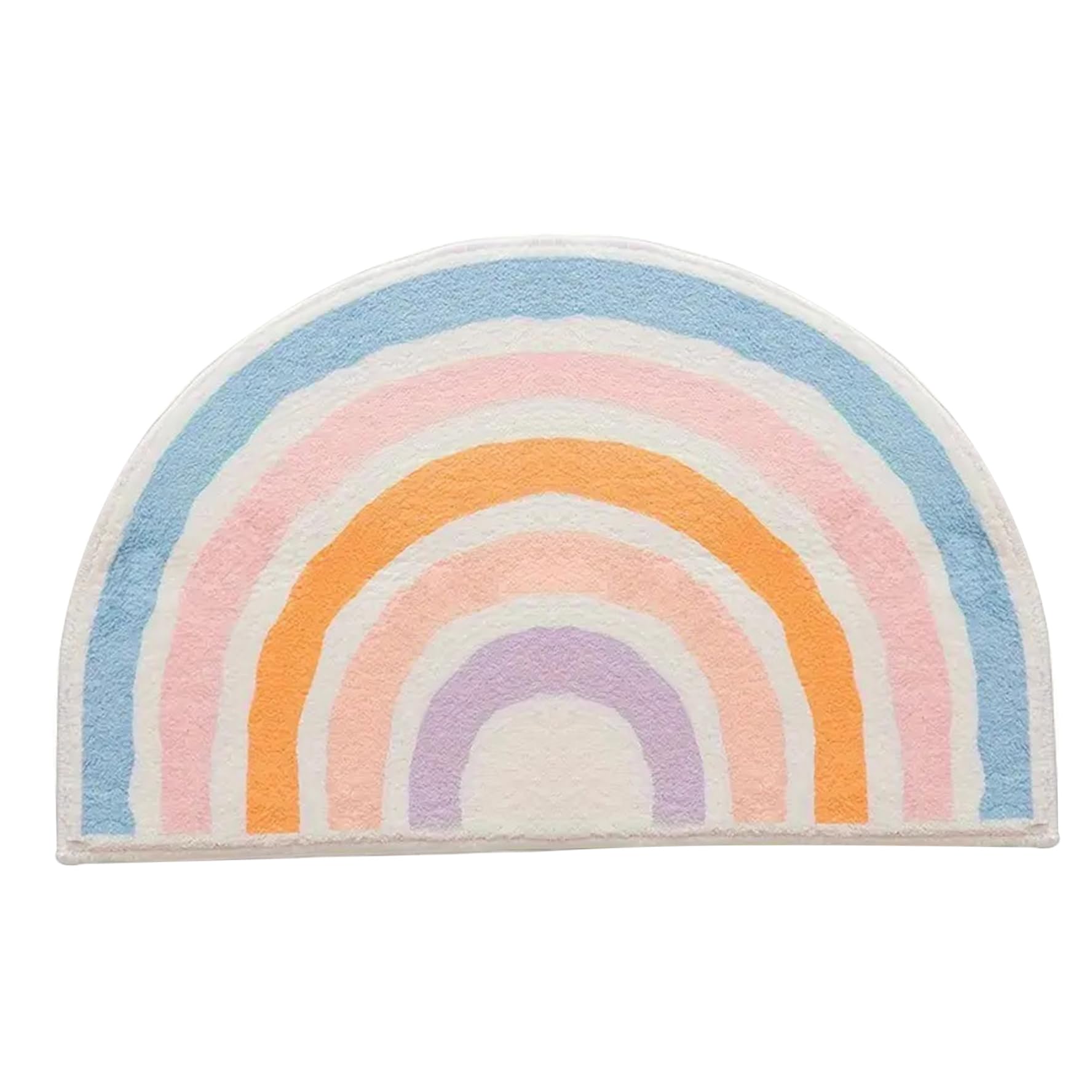 Tapis de bain arc-en-ciel antidérapant pour éviter les glissades sur sol mouillé