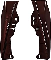 Vista 30 de HR3 Auburn Sunglo & Black Hole con escudo térmico de aire con marco medio deflectores compatibles con 2019 CVO Limited FLHTKSE Adecuado para Harley