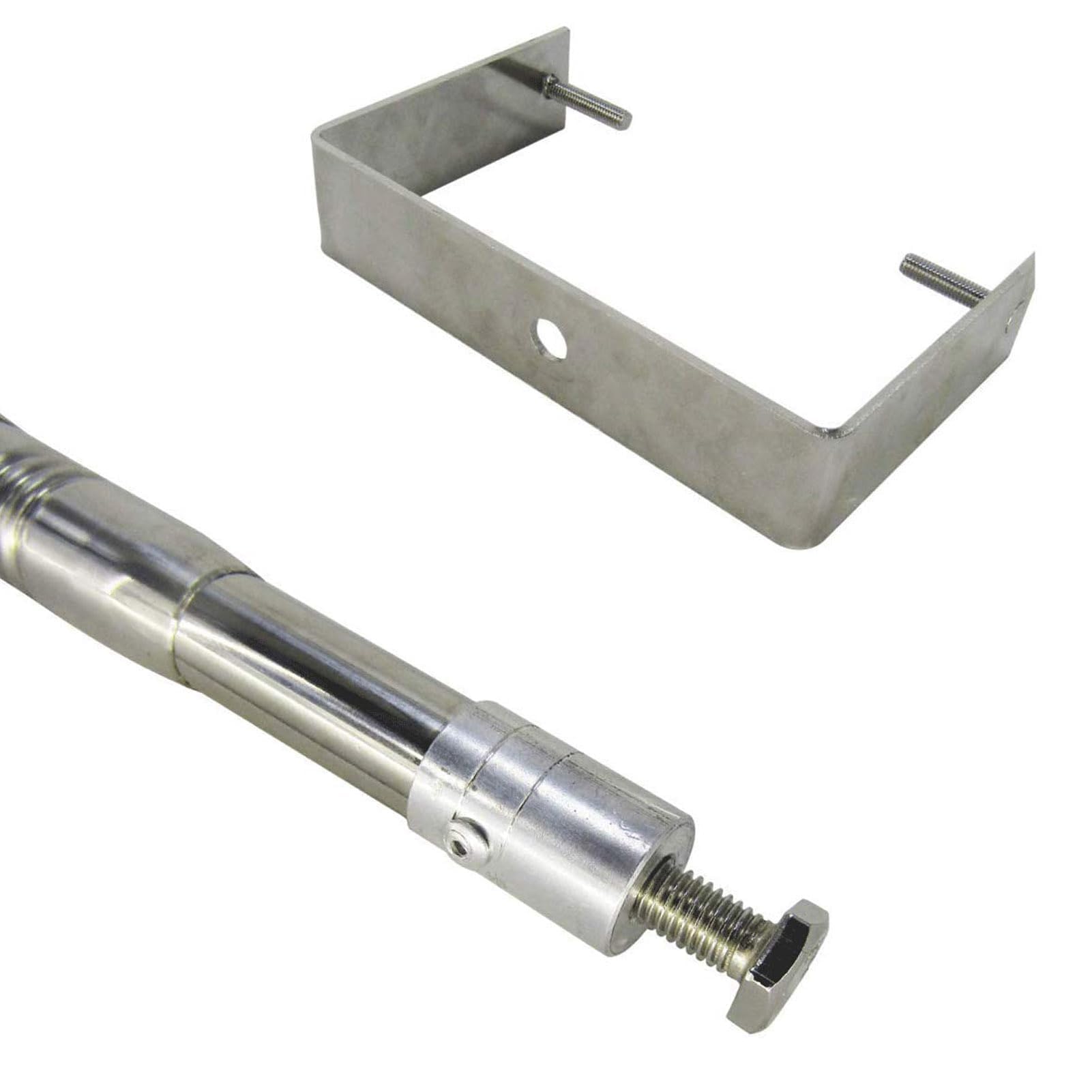 Teleskop-Wasserprobenehmer, Pendelbecher-Probenehmer aus Edelstahl 304, Schöpfkelle, vertikaler Schwingprobenehmer, Wasserprobenstange, Schöpfkelle für(Size:0.65m-1.5m/2.1ft-4.9ft,Color:Plastic 500ml)