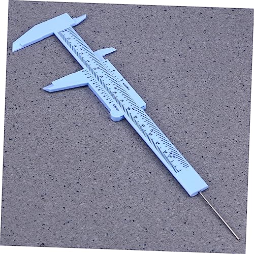 Mini calibrador de plástico ligero para medidas internas, externas y de profundidad miniatura 7