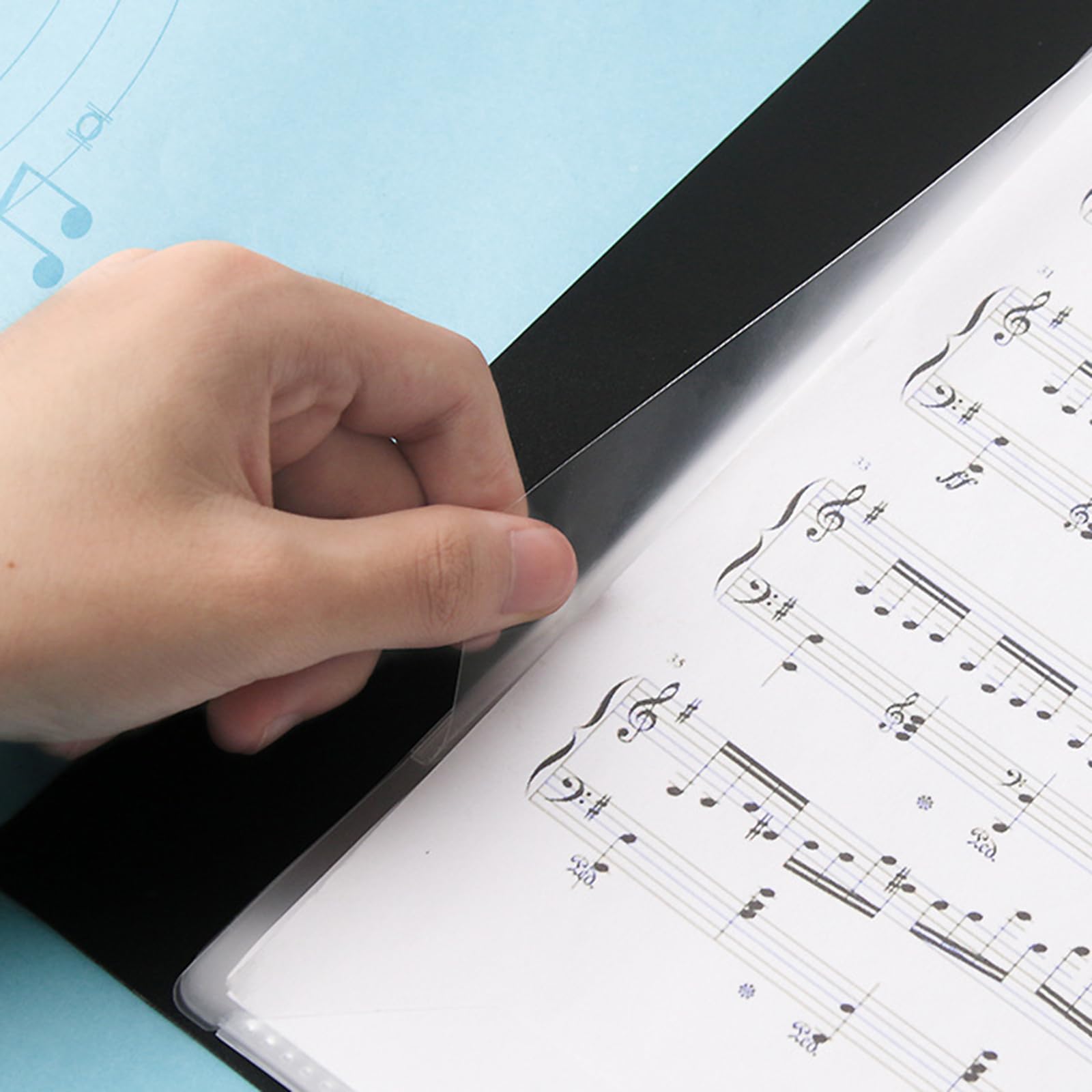 Raccoglitore musicale – Borsa resistente per spartiti e documenti, organizer perfetto per musicisti e artisti