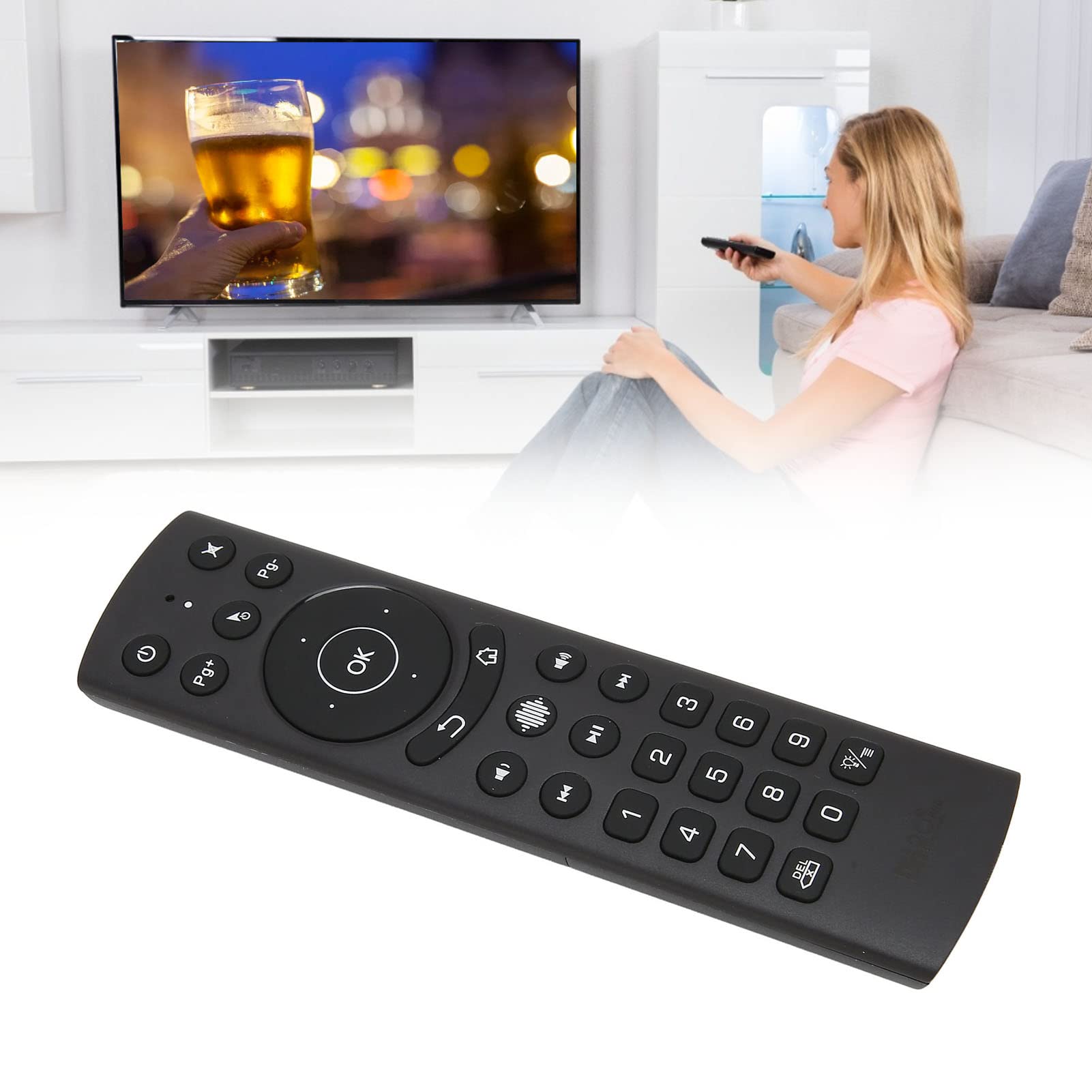 G20S PRO BT Telecomando vocale Bluetooth con retroilluminazione e funzione di ingresso vocale per computer proiettore TV (G20S PRO BT)
