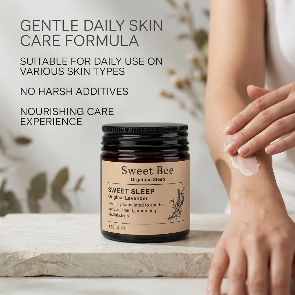 Magnesium Shea Mango Arnica Lavender Night Lotion | Lavender Scented Magnesium Lotion Helps Relax Muscles Supports Sleep Calming Lavender Arnica Shea Mango Deep Hydration