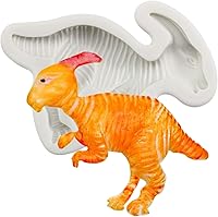 Vista 8 de Funshowcase Molde de silicona para fondant de dinosaurio Carcharodontosaurus 2.6inch