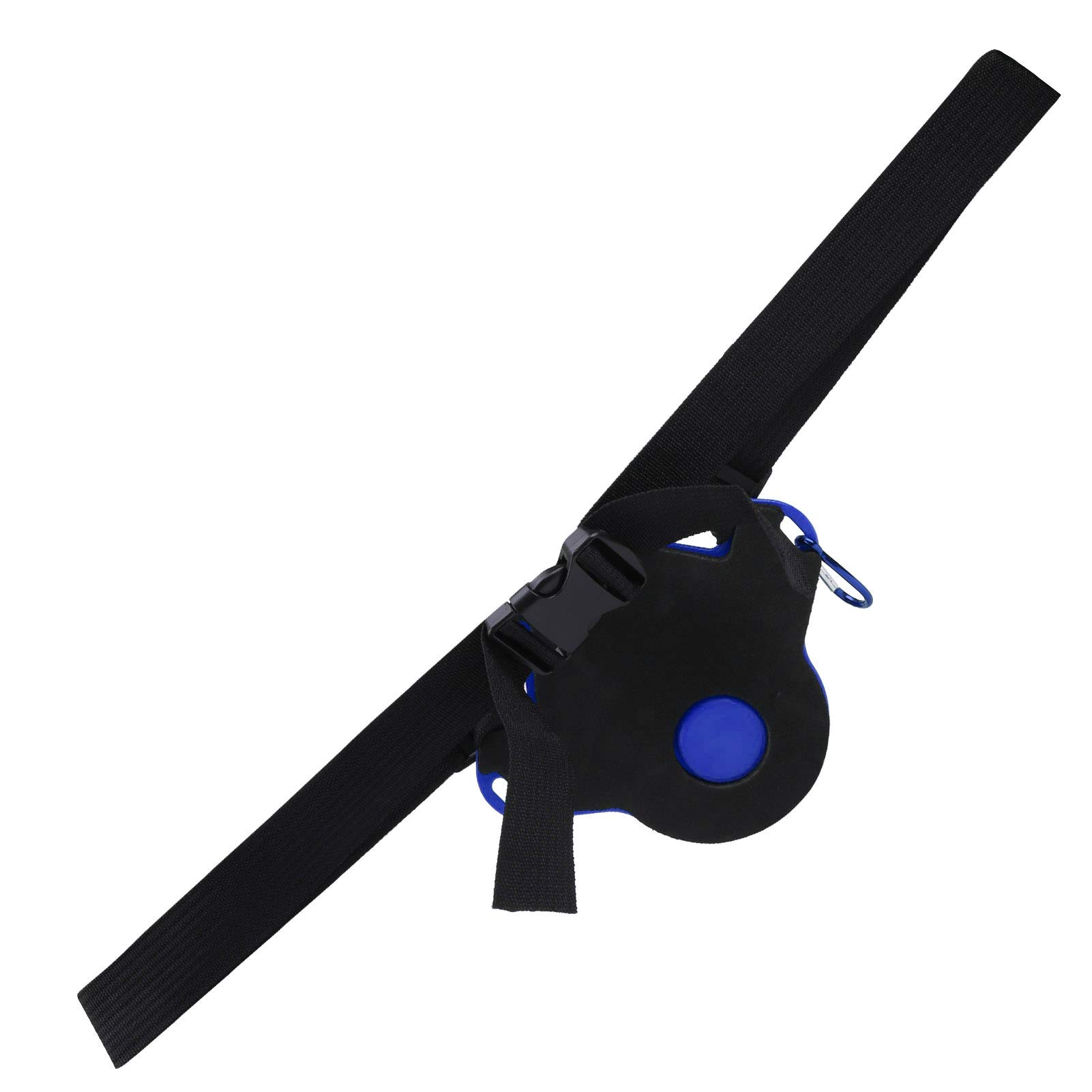 Portable Sea Rod Belly Top Belt Fishing Rod Pole Support Accessory for Boat Fishing (Blue)