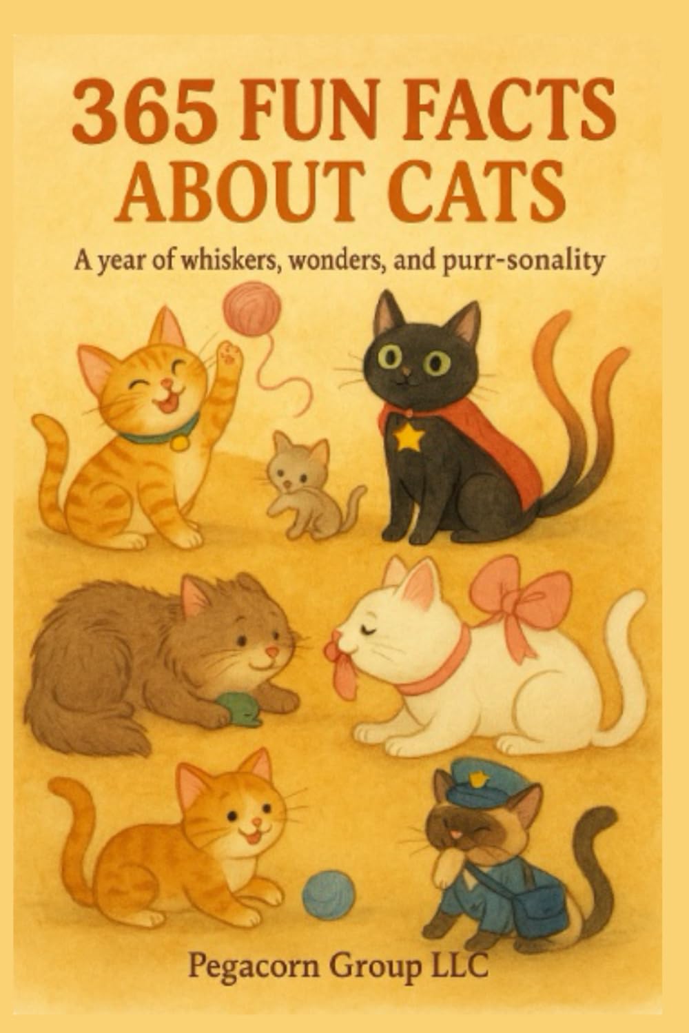 365 FUN FACTS ABOUT CATS: A year of wonder, whiskers, and purr-sonality      Paperback – December 5, 2025