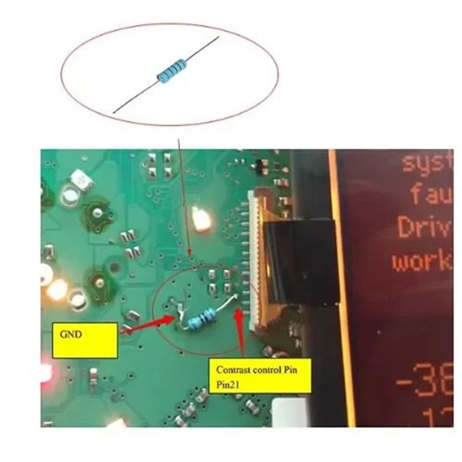 Pantalla para Coche para W169 W245