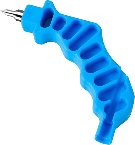 Perforadora de tubería de riego por goteo 2 en uno, herramientas de inserción para tubo de goteo para un ajuste más fácil de 14 pulgadas e inserción