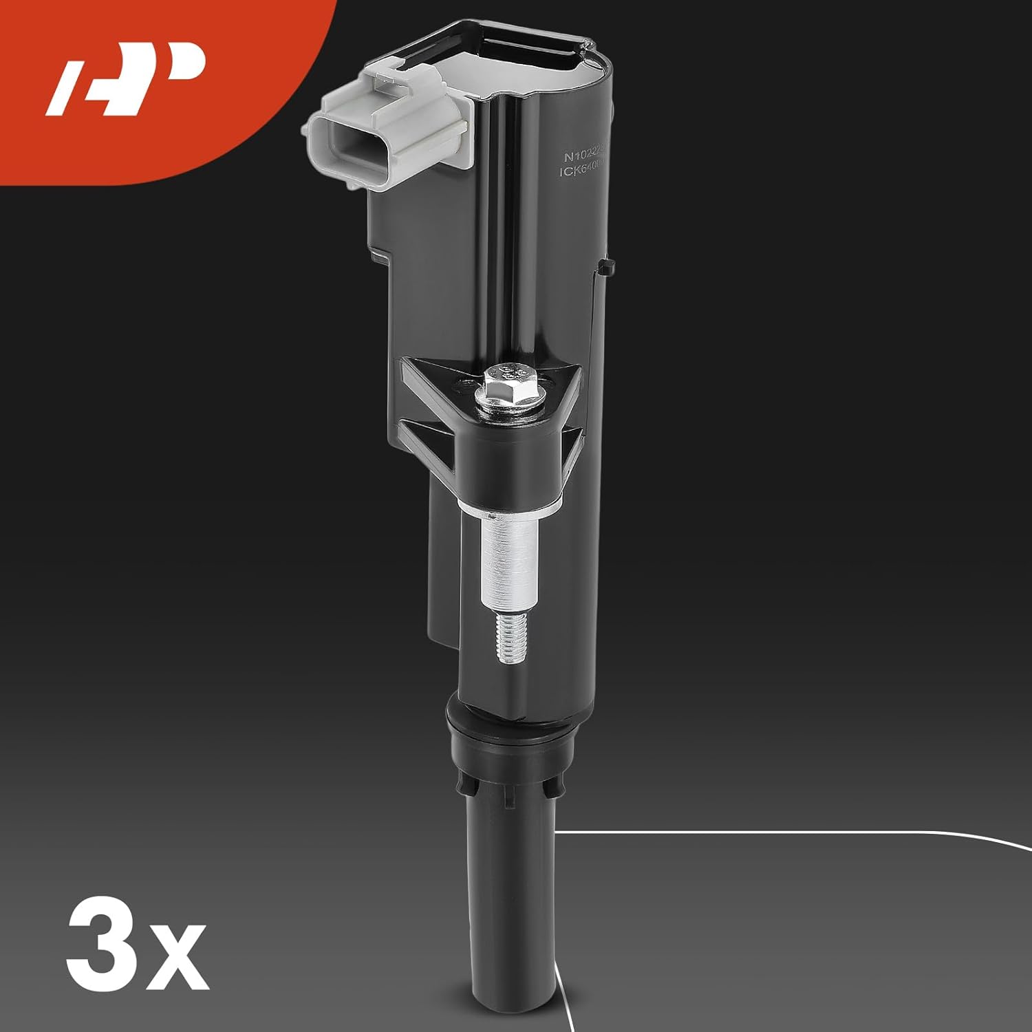 A-Premium 3 x Ignition Coils and Spark Plugs Kits Compatible with Ram 1500 2011-2012, Dakota 2011 & Jeep Grand Cherokee/Commander 2009-2010, Liberty & Mitsubishi Raider & Dodge Durango, Nitro