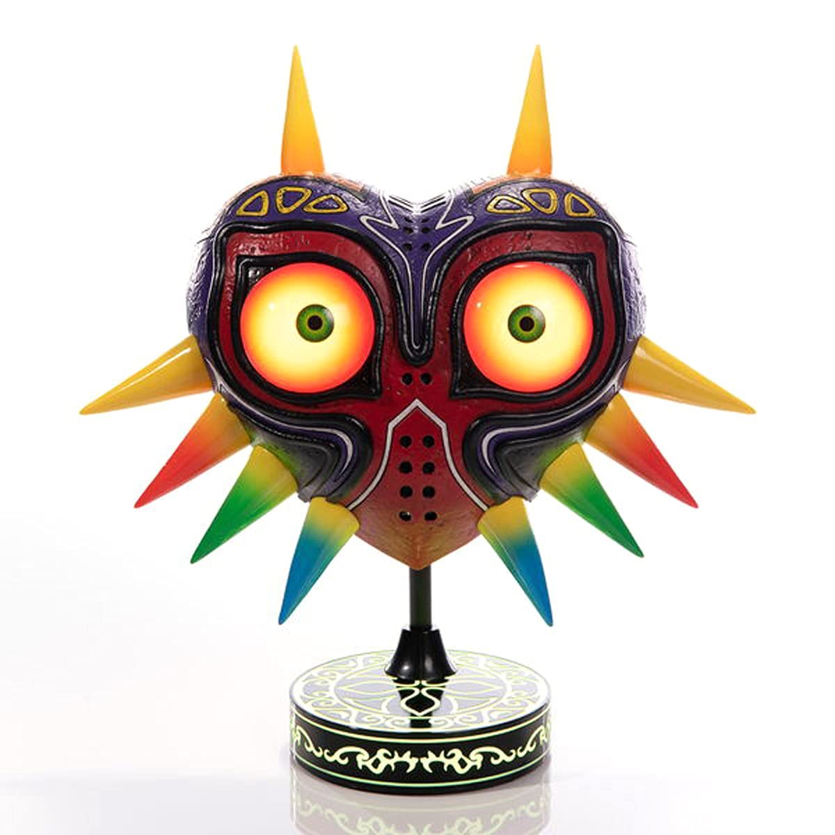 Amazon.com: F4F The Legend of Zelda Majora's Mask 12-Inch Light-Up Statue  Purple : Toys & Games