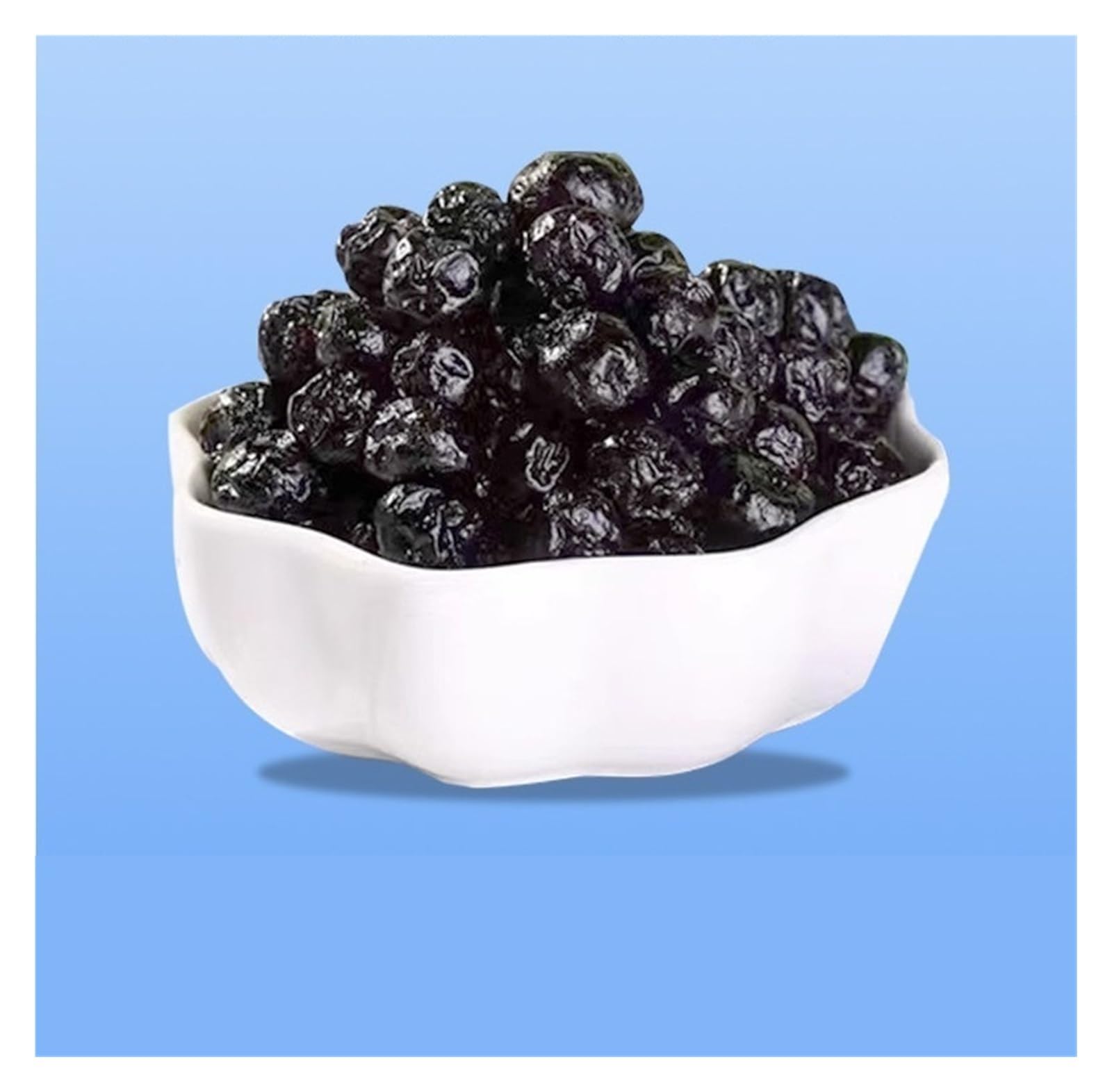 Einzeln verpackte 250 g wilde getrocknete Blaubeeren, prall und süß-säuerlich, perfekt for Snacks im Büro oder in der Freizeit(4bag)