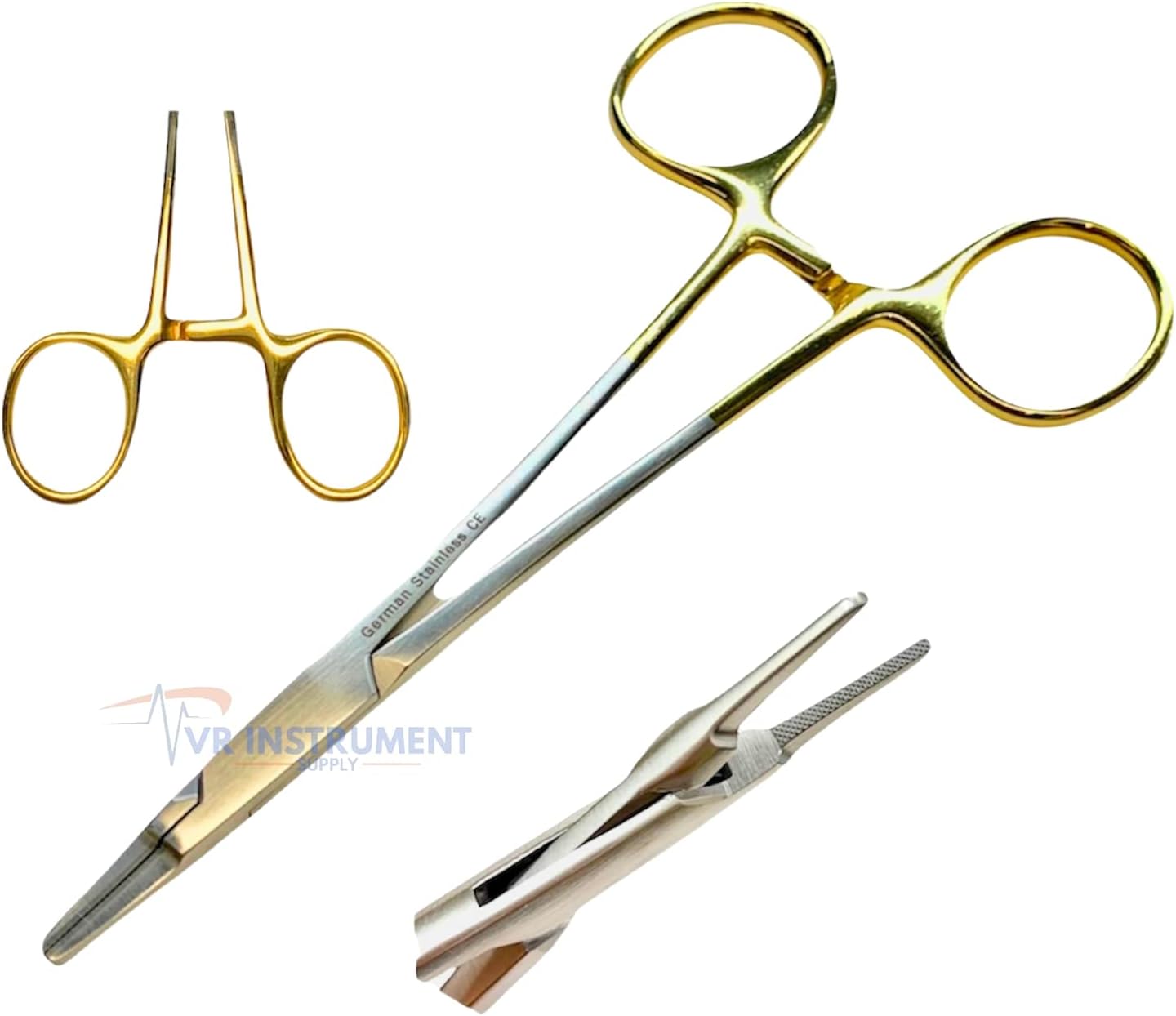 T/C German Ryder Needle Holder Dental Surgical Instruments Tools 5"