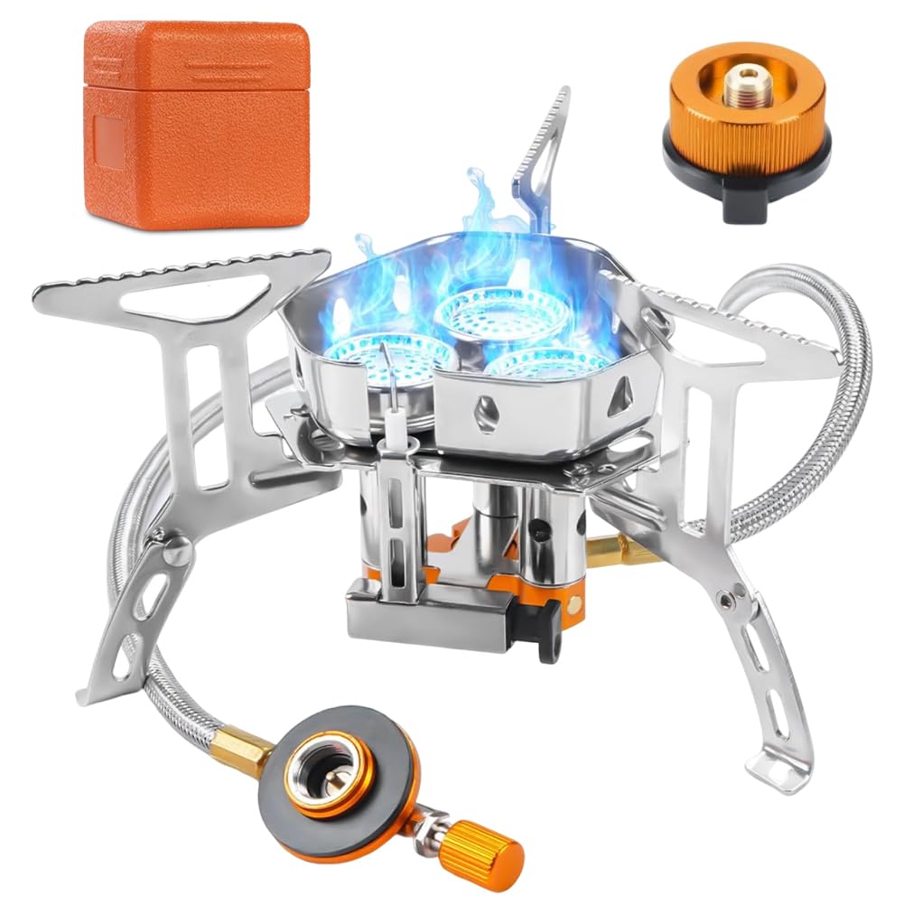 Réchaud à gaz 100 de camping 1 feu avec allumage piezo - 2200W pour les clubs et collectivités | Decathlon Pro