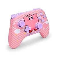 Vista 4 de PowerA Advantage Wireless Controller for Nintendo Switch 2 - Kirby Puff, Officially Licensed, Hall Effects, Mappable Buttons, Pro Controller, C