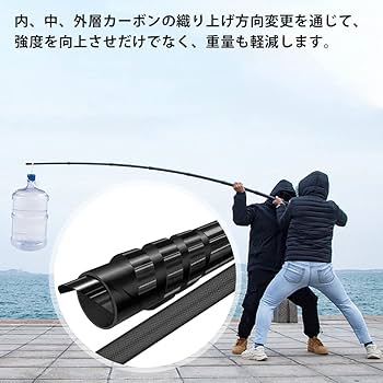 【特価セール】DOBEN カーボン タープポール テントポール 無段階調節 スラ Amazon | DOBEN カーボン タープポール テントポール 直径31mm
