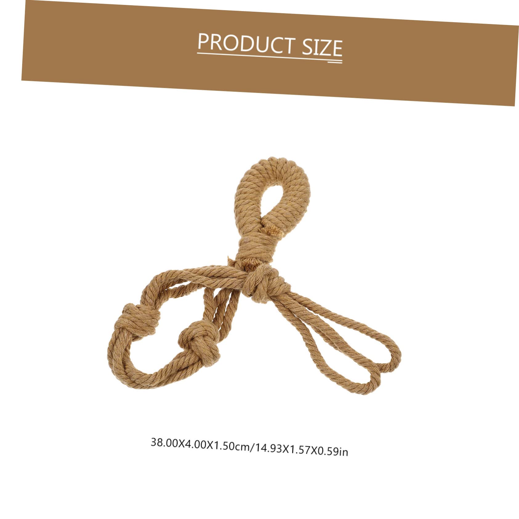 BESPORTBLE Lot De 5 Cintres en Macramé pour Plantes Suspendues Solides Et Faciles À Utiliser pour La Décoration 4 Pièces X 5