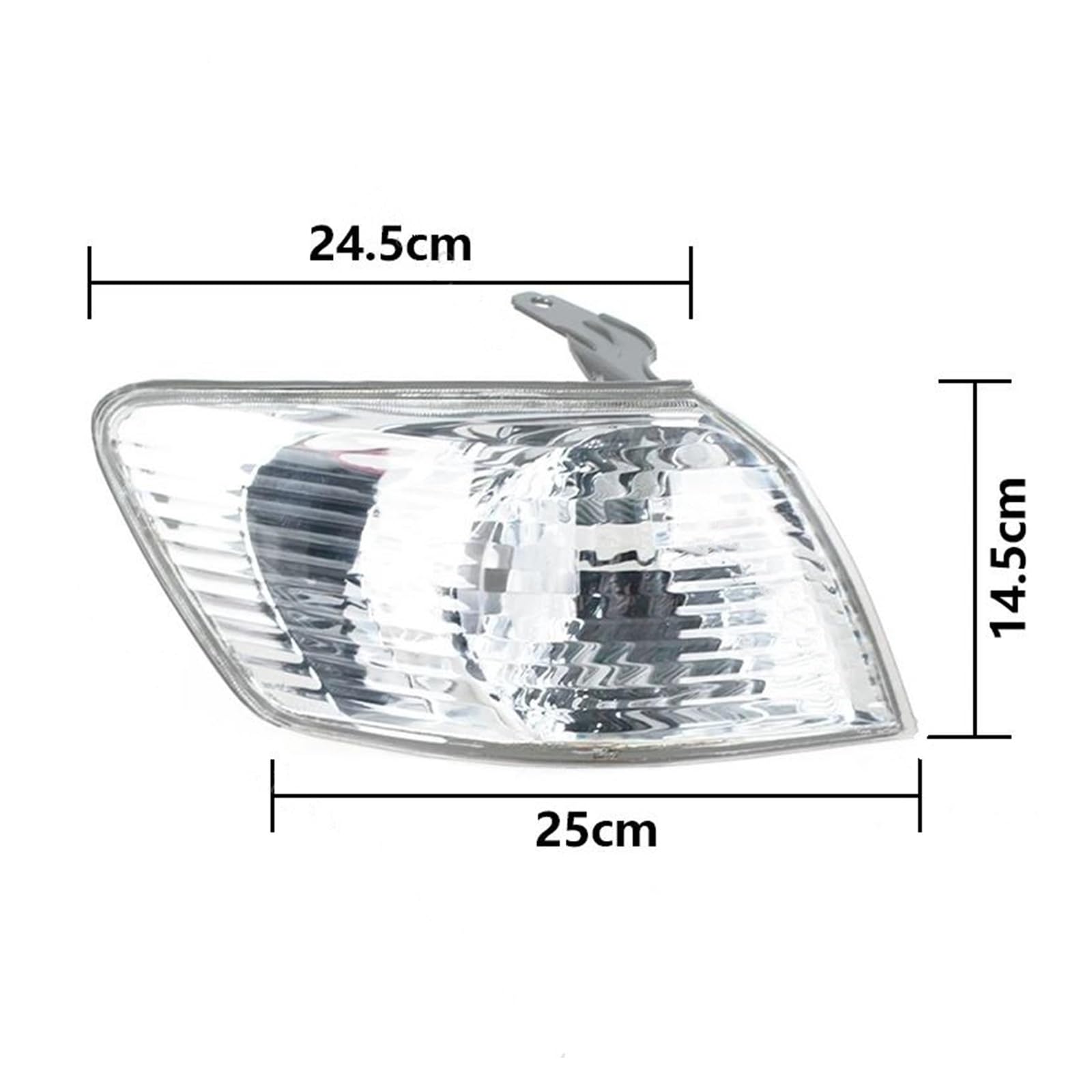 Genérico Piloto Intermitente Para Toyota Para Camry SXV20 1997-2002 Faro Parachoques Delantero Indicador Lateral Luz Curva Lámpara Señal Giro Sin Bombilla Intermitente Retrovisor(bien)
