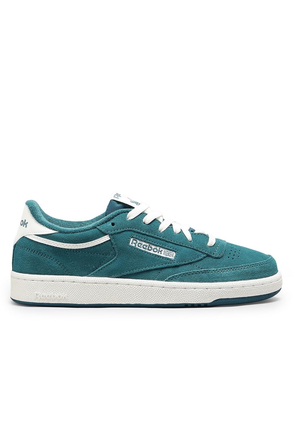 Reebok Girls' Club C 85 Fitness Shoes Trainers, Retroteal Chalk Chalk, 2.5 UK
