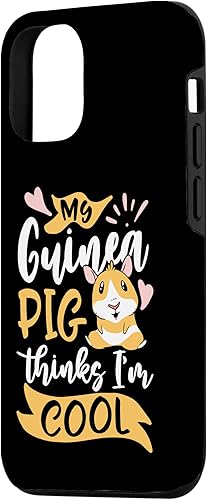 Miniatura 5 de iPhone 12 mini My Guinea Pig Think's I'm Cool - Funny Guinea Pigs Case