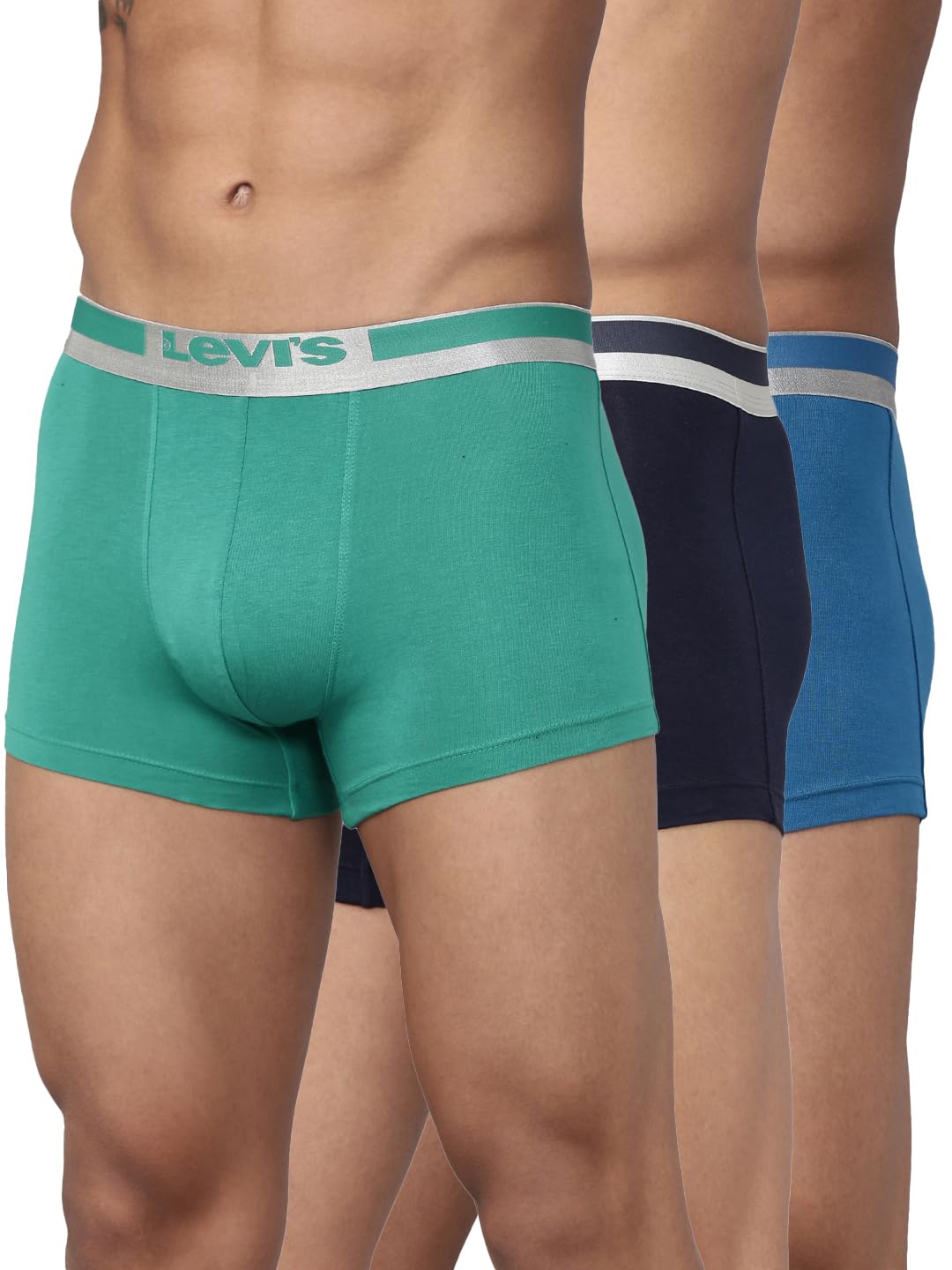 levi's Men's Cotton Blend Classic Solid Trunks-picture-29