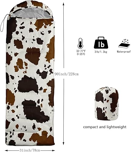 Miniatura 219 de CVHOUSE Camping Sleeping Bags,3 Season Warm & Cool Weather,Lightweight,Waterproof Sleeping Bags for Adults & Kids,Traveling,and Outdoors,Camping