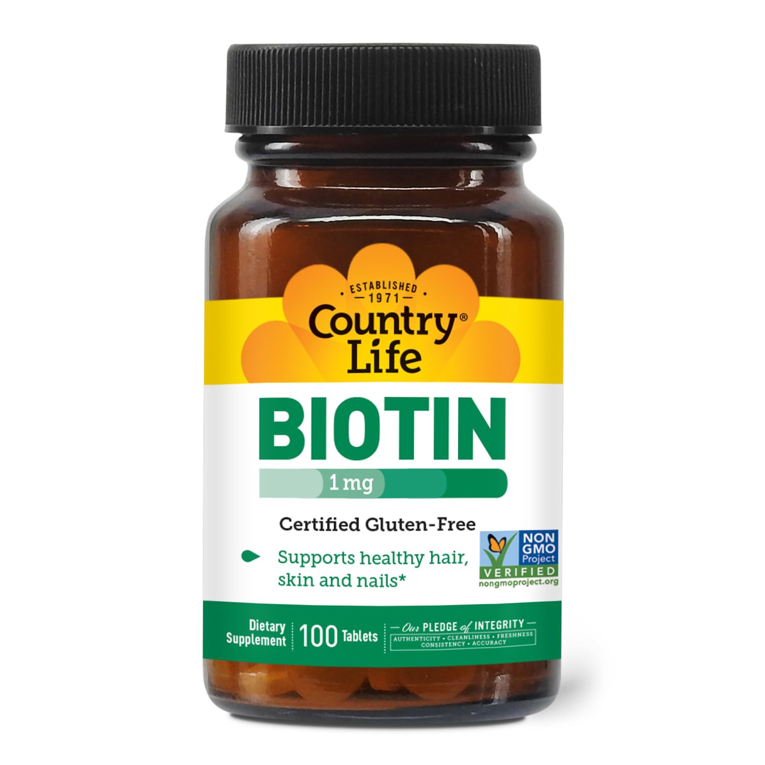 Biotin Hi-Potency, 1000 Mcg, 100 Tablet, 57741