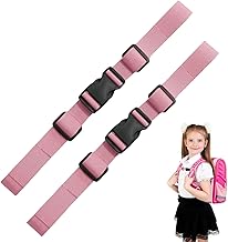 Toulifly Chest Strap for Backpack, Chest Fit in Backpacks, 2 Sternum Strap, Durable Backpack Strap, Backpack with Non-Slip Chest Strap, for Hiking, Jogging