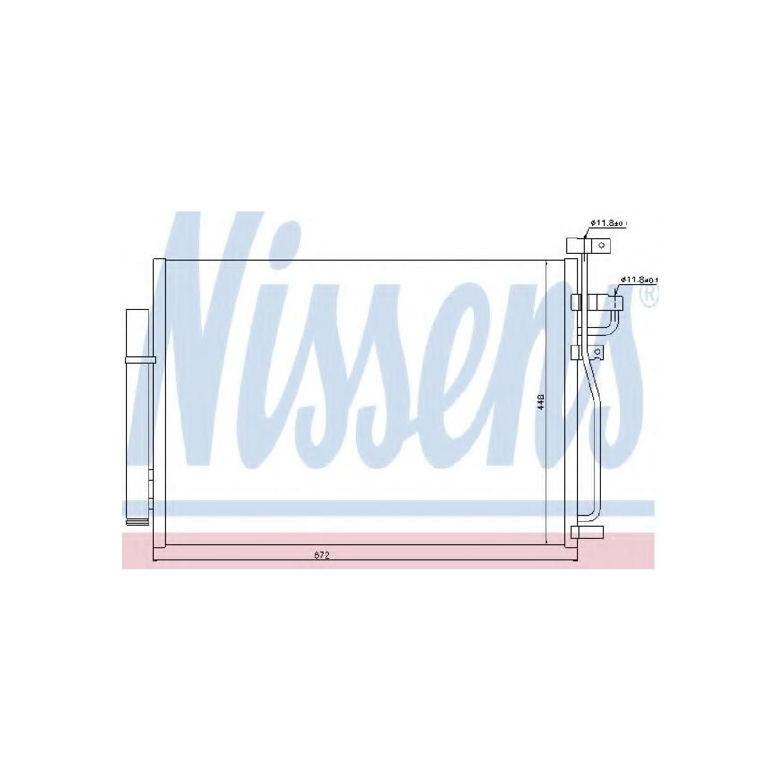 CONDENSER AIR CONDITIONING 940010 FOR VAUXHALL CHEVROLET OPEL 4cyl ANTARA 2.4L