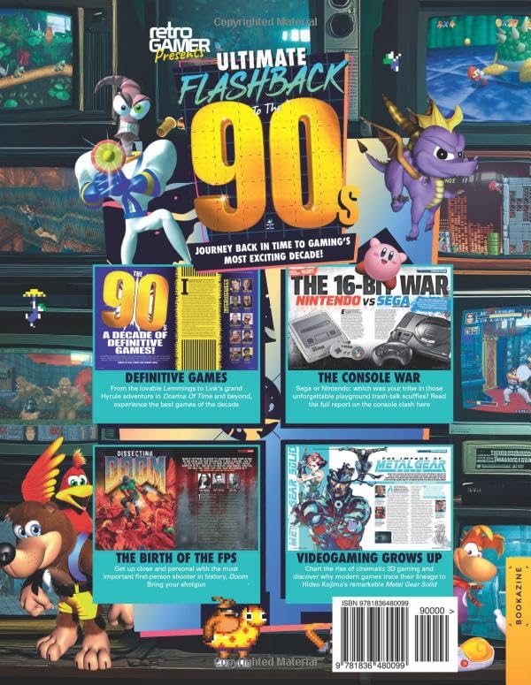 Retro Gamer Presents: Ultimate Flashback To The 90s: A Journey Back to the Games, Systems, and Street Fights of Gaming's Greatest Era image 3