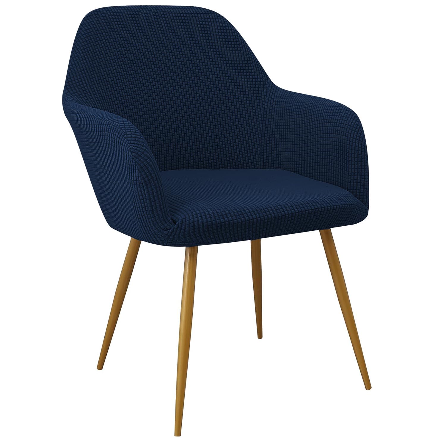 EBETA Office Chair Covers Stretch Slipcovers Office Chair Cover Computer Chair Swivel (Deep Blue, 2 Pack)