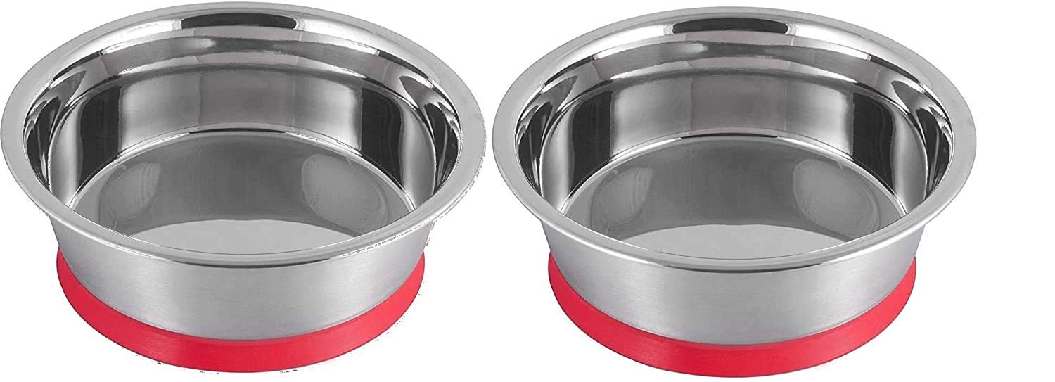 ShapesBow-Wow Fabita Suction/Vacuum Pet Bowl (Bowl for Puppies, Kittens, Rabbits and More) 480 ML (13 cm)